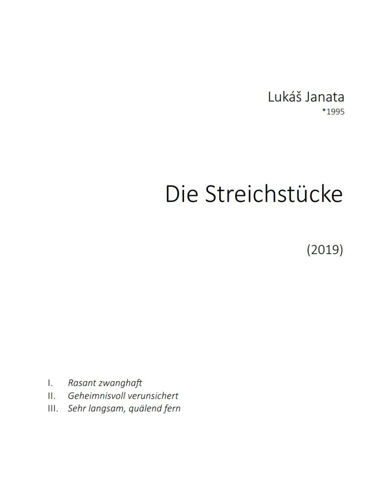 Die Streichstücke