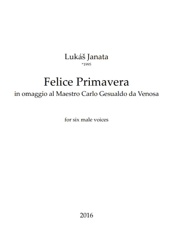 Felice primavera