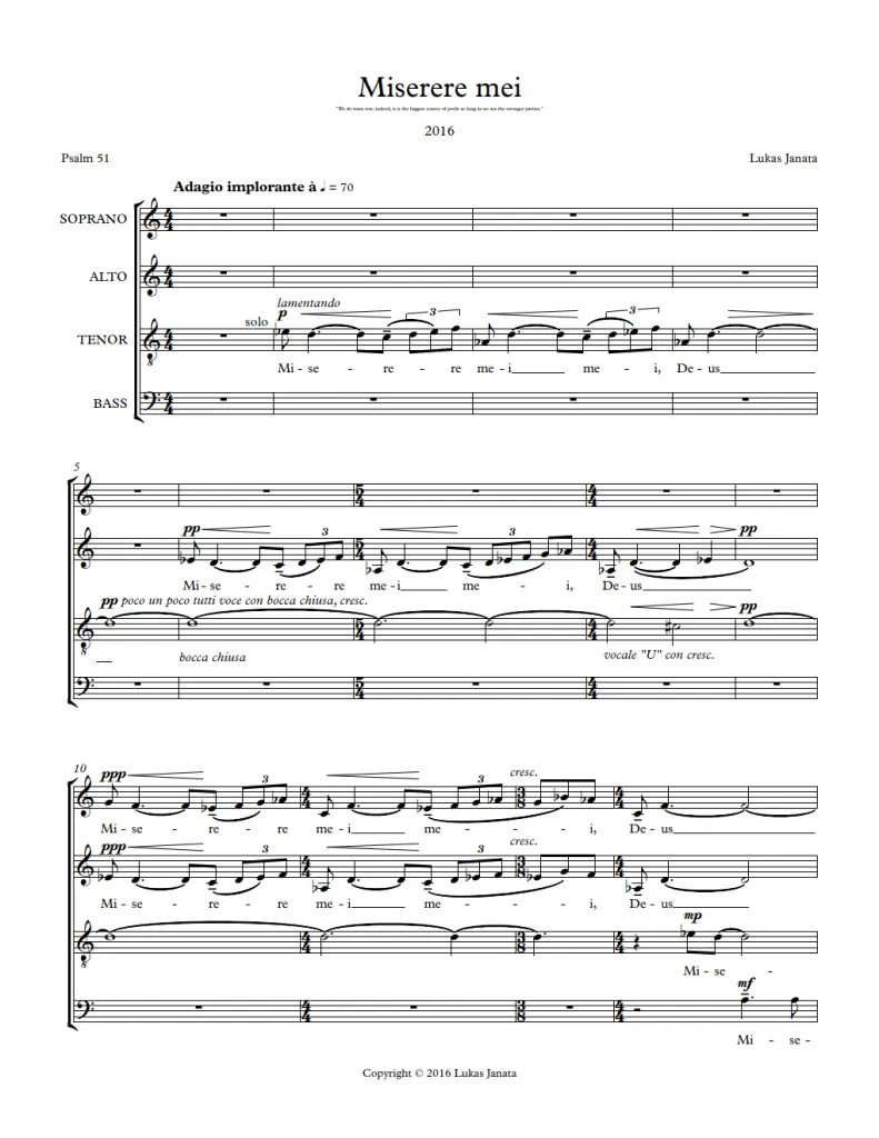 Miserere mei